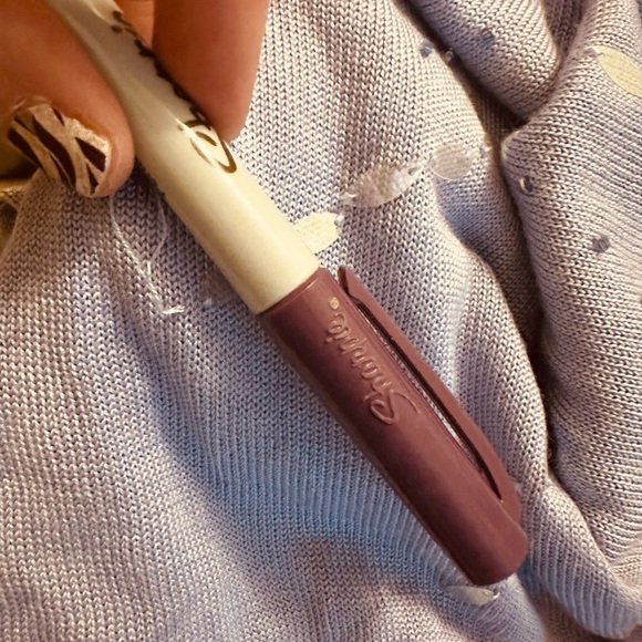 august silk sequin embellished purple cardigan medium - Picture 11 of 11